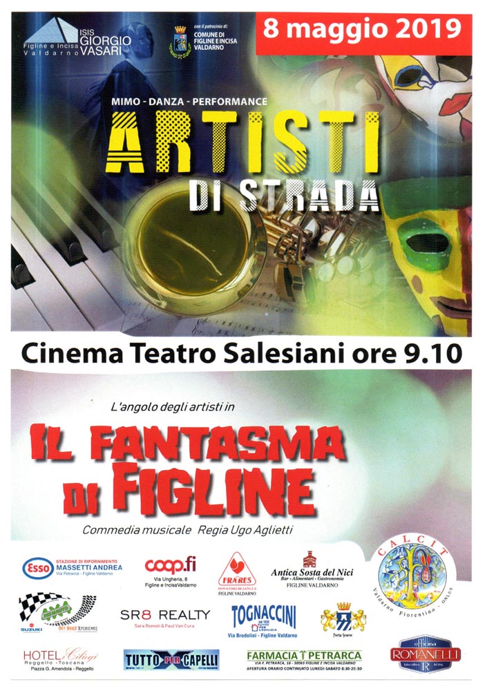 Artisti di strada e di teatro per il Calcit Valdarno Fiorentino
